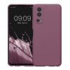 Etui Kwmobile do Vivo Y72 5G, silikonowe, fioletowe, 59095.167
