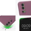 Etui Kwmobile do Vivo Y72 5G, silikonowe, fioletowe, 59095.167