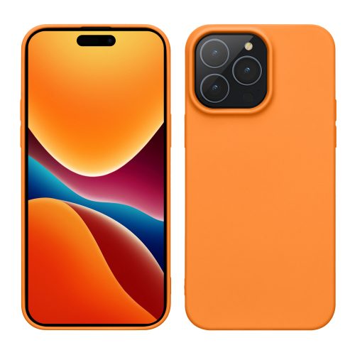 Etui Kwmobile do Apple iPhone 14 Pro Max, silikon, pomarańczowy, 59078.150