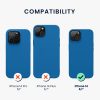 Etui Kwmobile do Apple iPhone 14, silikonowe, niebieskie, 59071.228