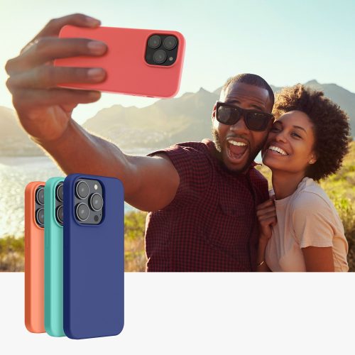 Etui Kwmobile do Apple iPhone 14 Pro Max, silikon, różowy, 59074.103