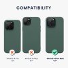 Etui Kwmobile do Apple iPhone 14 Pro Max, silikonowe, zielone, 59074.166