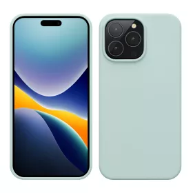   Etui Kwmobile do Apple iPhone 14 Pro Max, silikonowe, zielone, 59074.200