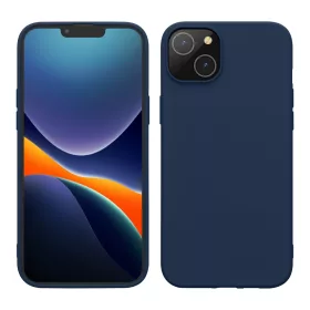   Etui Kwmobile do Apple iPhone 14 Plus, silikonowe, niebieskie, 59080.116