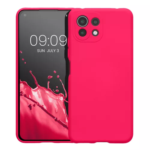 Etui Kwmobile do Xiaomi Mi 11 Lite 5G/11 Lite 5G NE, Silikon, Różowy, 56047.77