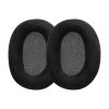 Zestaw 2 poduszek nausznych do słuchawek Sennheiser HD600/HD600S/HD650, Kwmobile, czarny, tekstylny, 59156.01