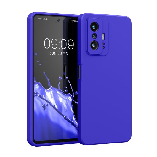 Etui Kwmobile do Xiaomi 11T/11T Pro, silikonowe, niebieskie, 56573.134