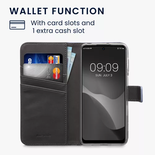 Pokrowiec Kwmobile na Motorolę Moto G42, Skóra ekologiczna, Wielokolorowy, 59188.02