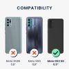 Etui Kwmobile do Motoroli Moto G62, silikonowe, czerwone, 59171.187
