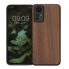 Etui Kwmobile do Xiaomi Redmi Note 12S, brązowe, drewno/silikon, 60697.18