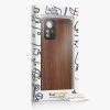 Etui Kwmobile do Xiaomi Redmi Note 12S, brązowe, drewno/silikon, 60697.18