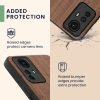 Etui Kwmobile do Xiaomi Redmi Note 12S, brązowe, drewno/silikon, 60692.01