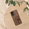 Etui Kwmobile do Xiaomi Redmi Note 12S, brązowe, drewno/silikon, 60692.01
