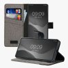 Etui Kwmobile do Xiaomi Redmi Note 12 Pro 5G, szare/czarne, tekstylne/silikonowe, 60736.22