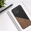 Etui Kwmobile do Xiaomi 13 5G, Brązowy/Czarny, Drewno/Silikon, 60705.01