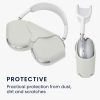 Etui kwmobile do Apple Airpods Max, silikon, biały, 59791.02
