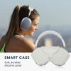 Etui kwmobile do Apple Airpods Max, silikon, biały, 59791.02