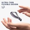 Zestaw 2 etui Kwmobile do zegarka Huawei Watch Fit 2, silikon, czarny/szary, 59430.04