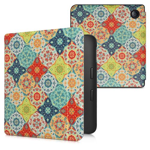 Etui kwmobile do Kobo Libra 2, Skóra ekologiczna, Wielokolorowy, 56575.65