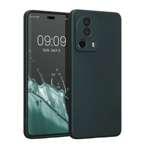 Etui Kwmobile do Xiaomi 13 Lite 5G, zielone, silikonowe, 60984.14