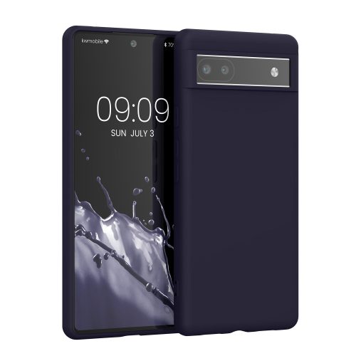 Etui kwmobile do Google Pixel 6a, silikonowe, fioletowe, 57799.182