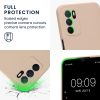 Etui Kwmobile do OPPO A16/A16s/A54s, kremowe, silikonowe, 57572.225