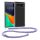 Zderzak kwmobile do Google Pixel 6, silikon, przezroczysty/fioletowy, 55596.108