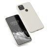 Etui kwmobile do Google Pixel 5, silikonowe, białe, 53778.02