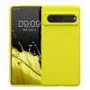 Etui kwmobile do Google Pixel 7, silikonowe, żółte, 59451.149