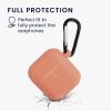 Etui kwmobile do Apple Airpods 1/Airpods 2, Silikon, Różowy, 57659.10