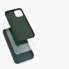 Etui kwmobile do Apple iPhone 12 Mini, silikonowe, zielone, 52640.171