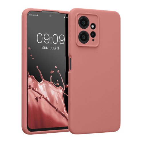 Etui Kwmobile do Xiaomi Redmi Note 12, różowe, silikonowe, 61180.193