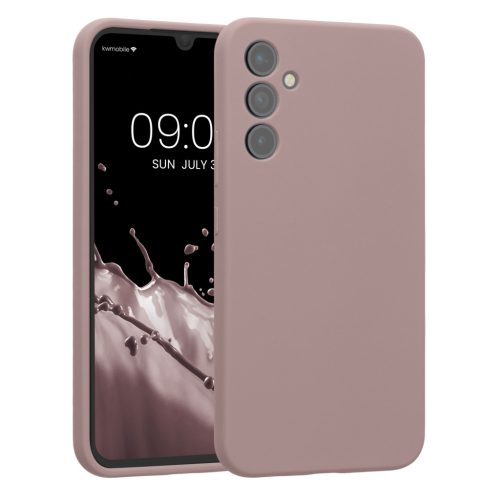 Etui Kwmobile do Samsung Galaxy A34 5G, Fioletowe, Silikonowe, 60807.236