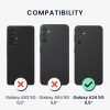 Etui Kwmobile do Samsung Galaxy A34 5G, jasnoniebieskie, silikonowe, 60807.205