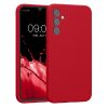 Etui Kwmobile do Samsung Galaxy A34 5G, czerwone, silikonowe, 60807.208