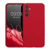 Etui Kwmobile do Samsung Galaxy A34 5G, czerwone, silikonowe, 60807.208
