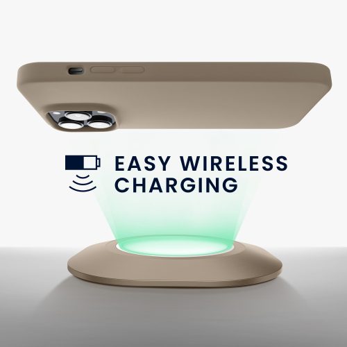 Etui kwmobile do Apple iPhone 14 Pro Max, krzem, szary, 59074.43