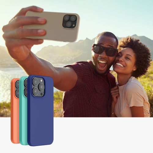 Etui kwmobile do Apple iPhone 14 Pro Max, krzem, szary, 59074.43