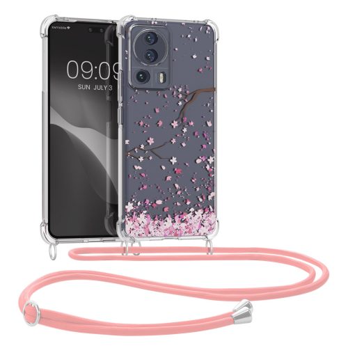 Etui Kwmobile ze smyczą do Xiaomi 13 Lite 5G, wielokolorowe, silikonowe, 61167.01
