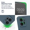 Etui Kwmobile do Xiaomi Redmi Note 12, Ciemnozielone, Silikonowe, 61180.202
