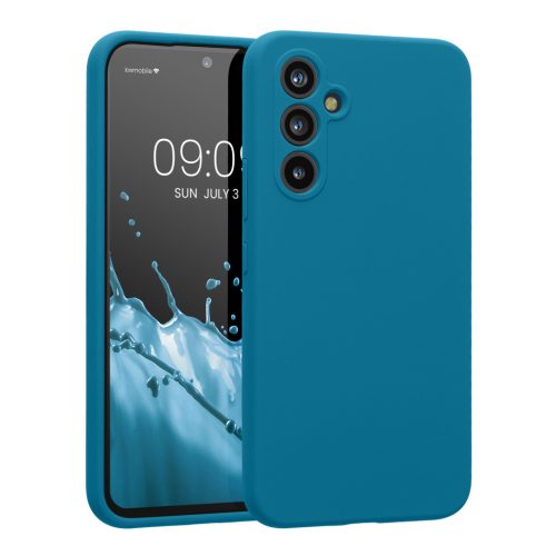 Etui Kwmobile do Samsung Galaxy A54 5G, niebieskie, silikonowe, 60795.228