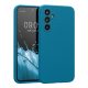 Etui Kwmobile do Samsung Galaxy A54 5G, niebieskie, silikonowe, 60795.228