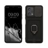 Etui Kwmobile do Xiaomi Redmi Note 12 5G/Poco X5, czarne, silikonowe, 61182.01