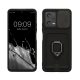 Etui Kwmobile do Xiaomi Redmi Note 12 5G/Poco X5, czarne, silikonowe, 61182.01