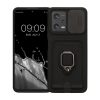 Etui Kwmobile do Xiaomi Redmi Note 12 5G/Poco X5, czarne, silikonowe, 61182.01