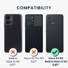 Etui Kwmobile do Xiaomi Redmi Note 12 5G/Poco X5, czarne, silikonowe, 61182.01