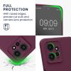 Etui Kwmobile do Xiaomi Redmi Note 12, fioletowe, silikonowe, 61180.187
