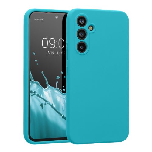 Etui Kwmobile do Samsung Galaxy A54 5G, jasnoniebieskie, silikonowe, 60795.205