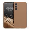 Etui Kwmobile do Samsung Galaxy A34 5G, kremowe, silikonowe, 60807.246