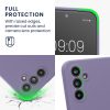 Etui Kwmobile do Samsung Galaxy A54 5G, Fioletowe, Silikonowe, 60795.222